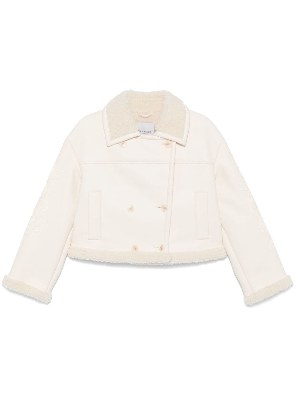 Ermanno ERMANNO- Embroidered Short Jacket