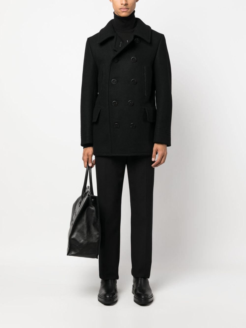 Tom Ford TOM FORD- Wool Peacoat