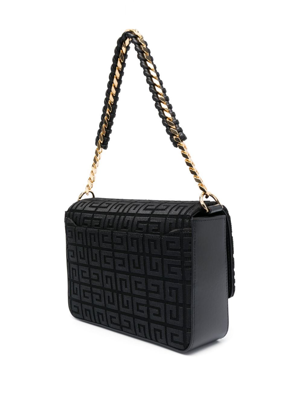 Givenchy GIVENCHY- 4g Embroidered Canvas Shoulder Bag