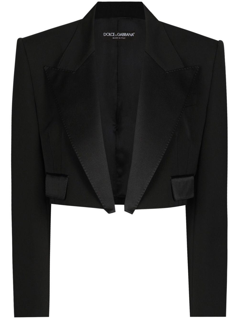 Dolce & Gabbana DOLCE & GABBANA- Wool Tuxedo Jacket