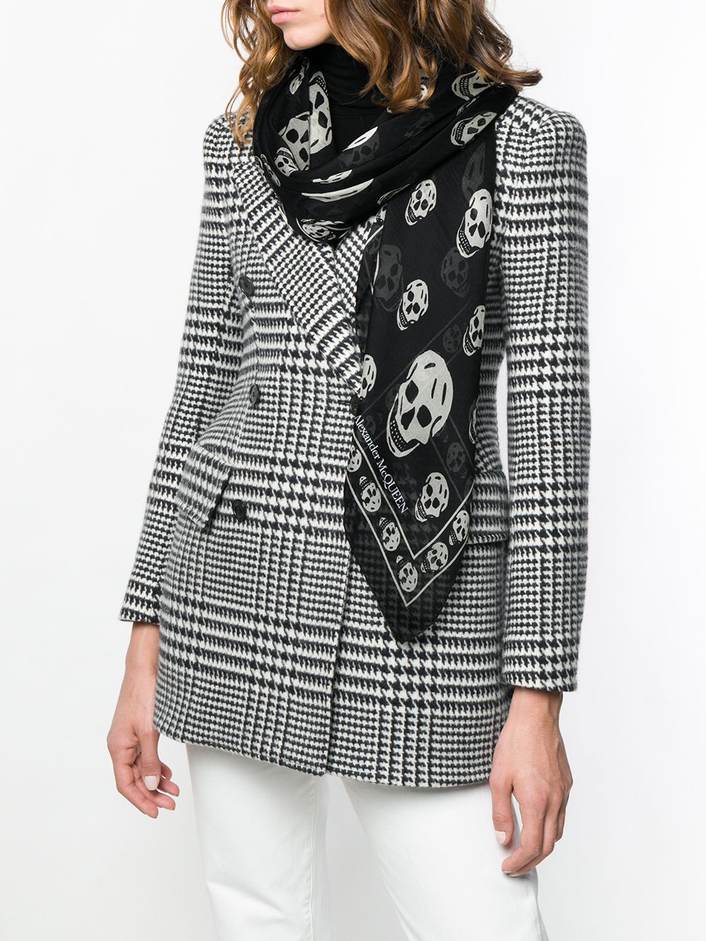 Alexander McQueen ALEXANDER MCQUEEN- Skull Scarf