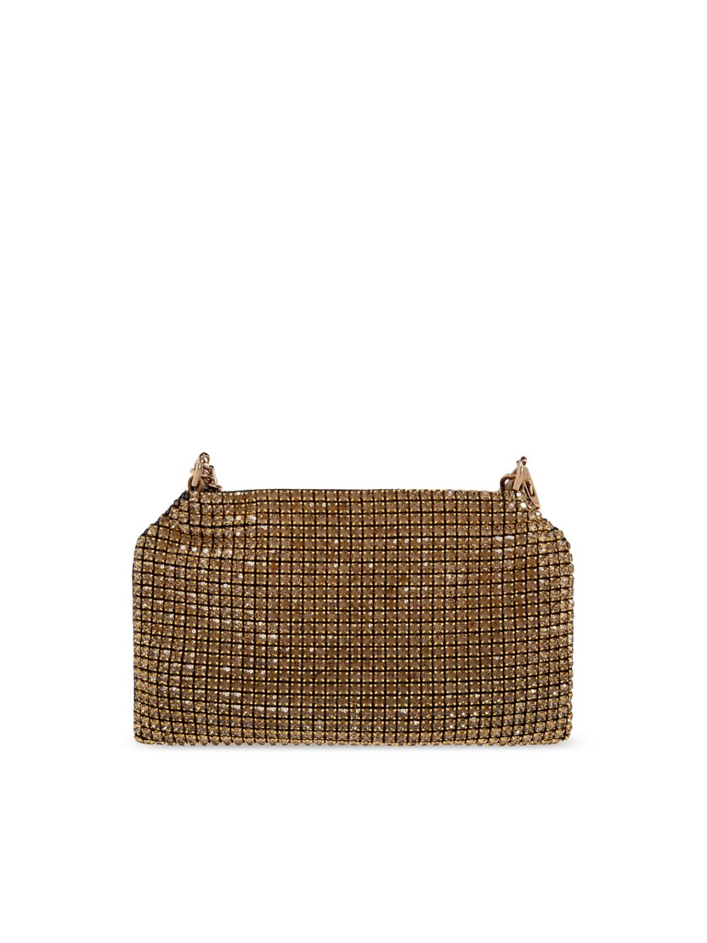 Stella McCartney STELLA MCCARTNEY- Falabella Crystal Mesh Clutch