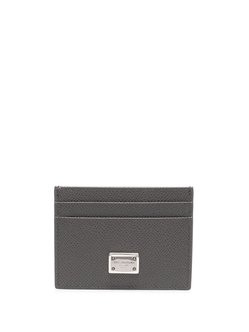 Dolce & Gabbana DOLCE & GABBANA- Leather Credit Card Case