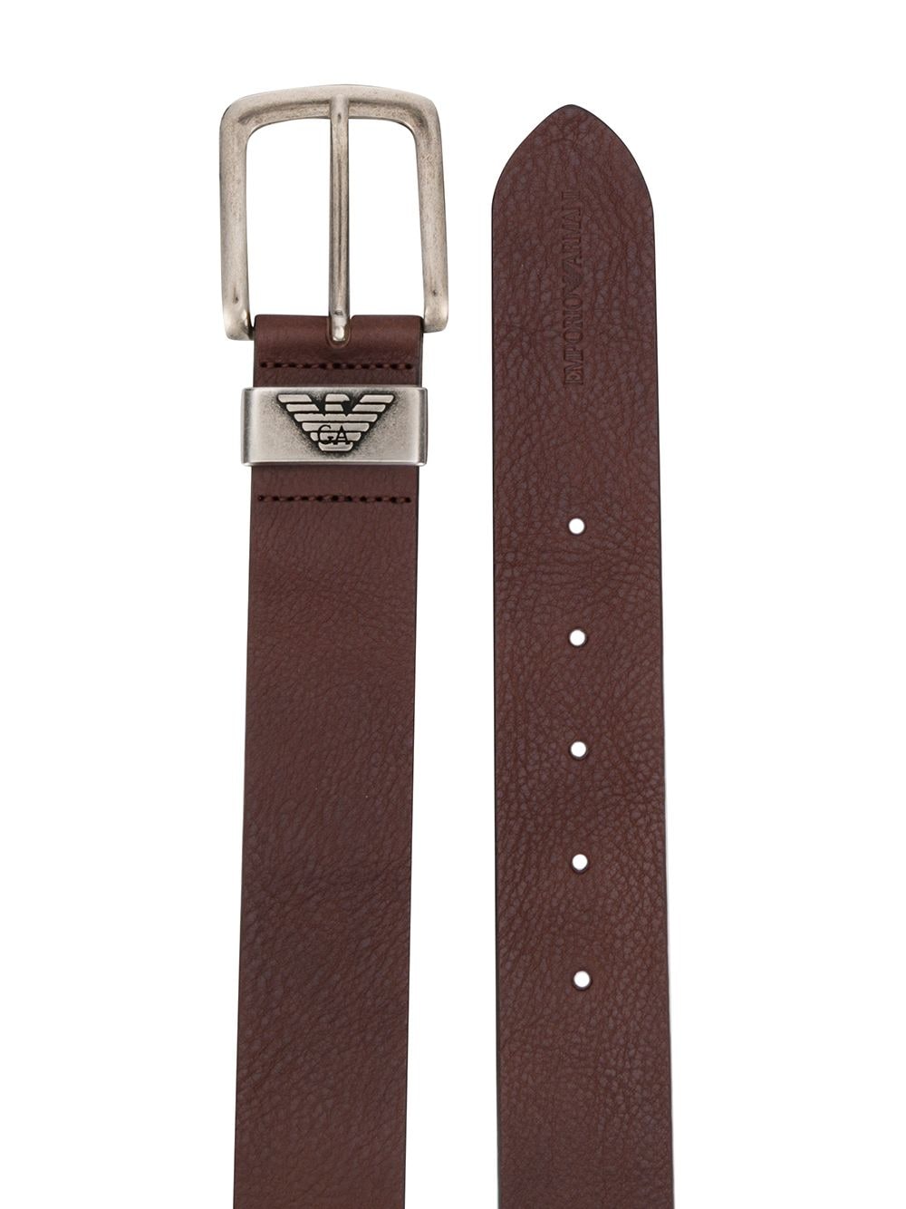 Emporio Armani EMPORIO ARMANI- Leather Belt