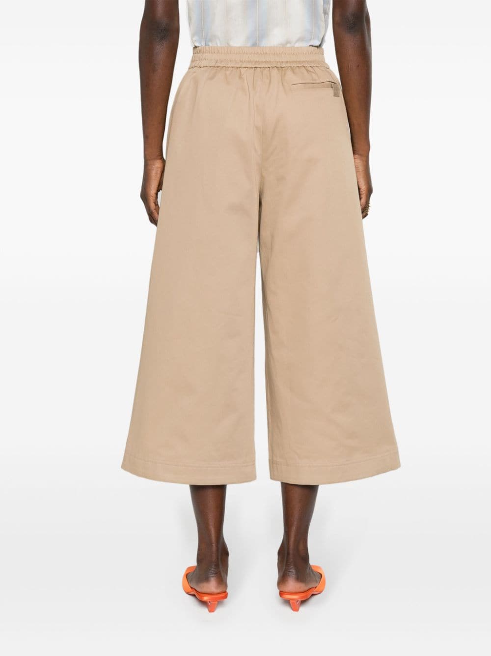 Loewe LOEWE- Wrapped Cropped Trousers