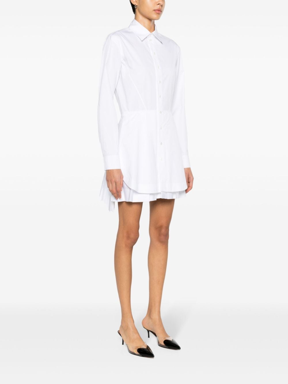 Alaïa ALAÏA- Cotton Shirt Dress