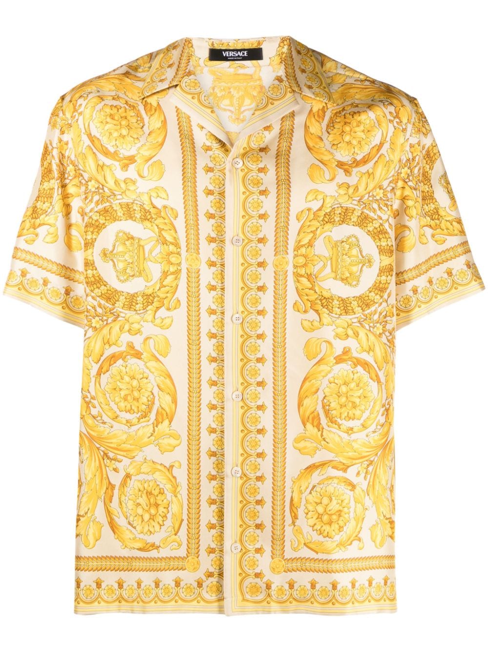 Versace VERSACE- Barocco Print Silk Shirt