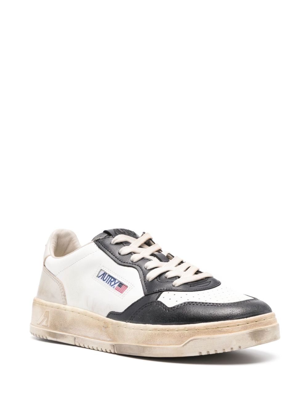 AUTRY AUTRY- Super Vintage Low Leather Sneakers