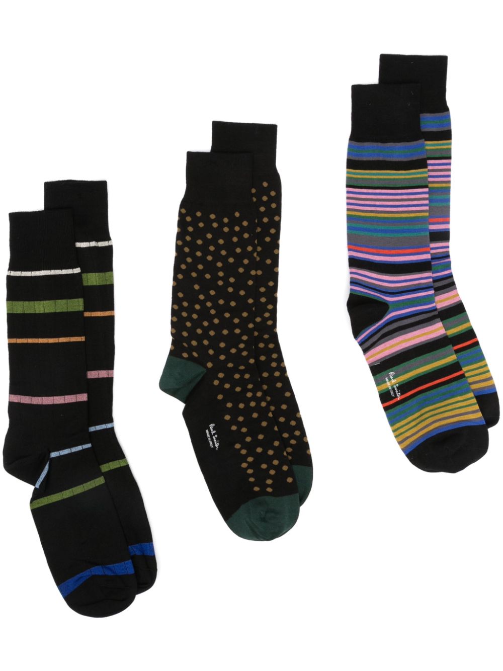 Paul Smith PAUL SMITH- 3 Pack Striped Socks