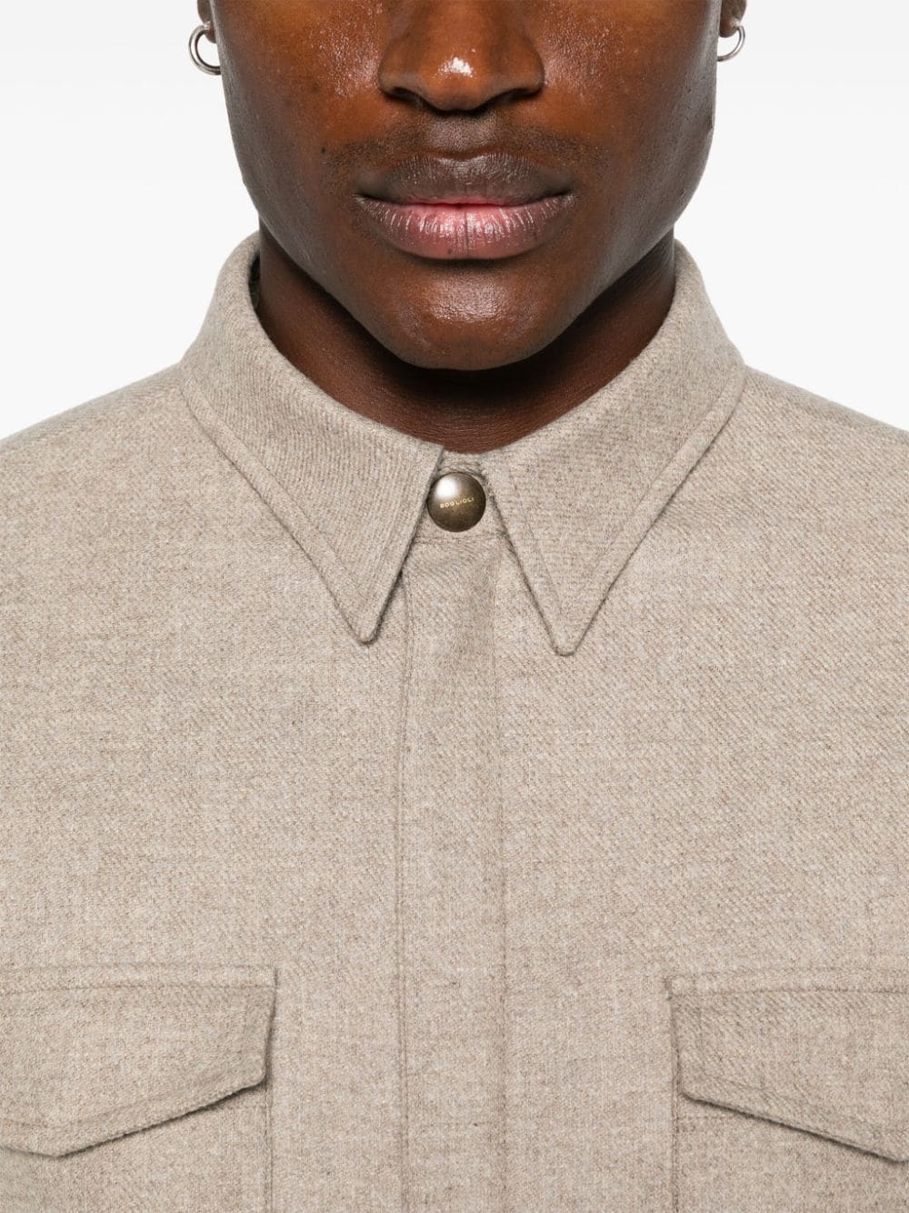 Boglioli BOGLIOLI- Wool Shirt