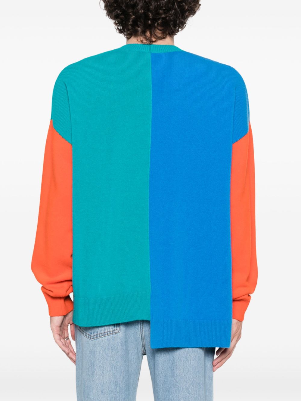 Loewe LOEWE- Logo Wool Asymmetric Jumper