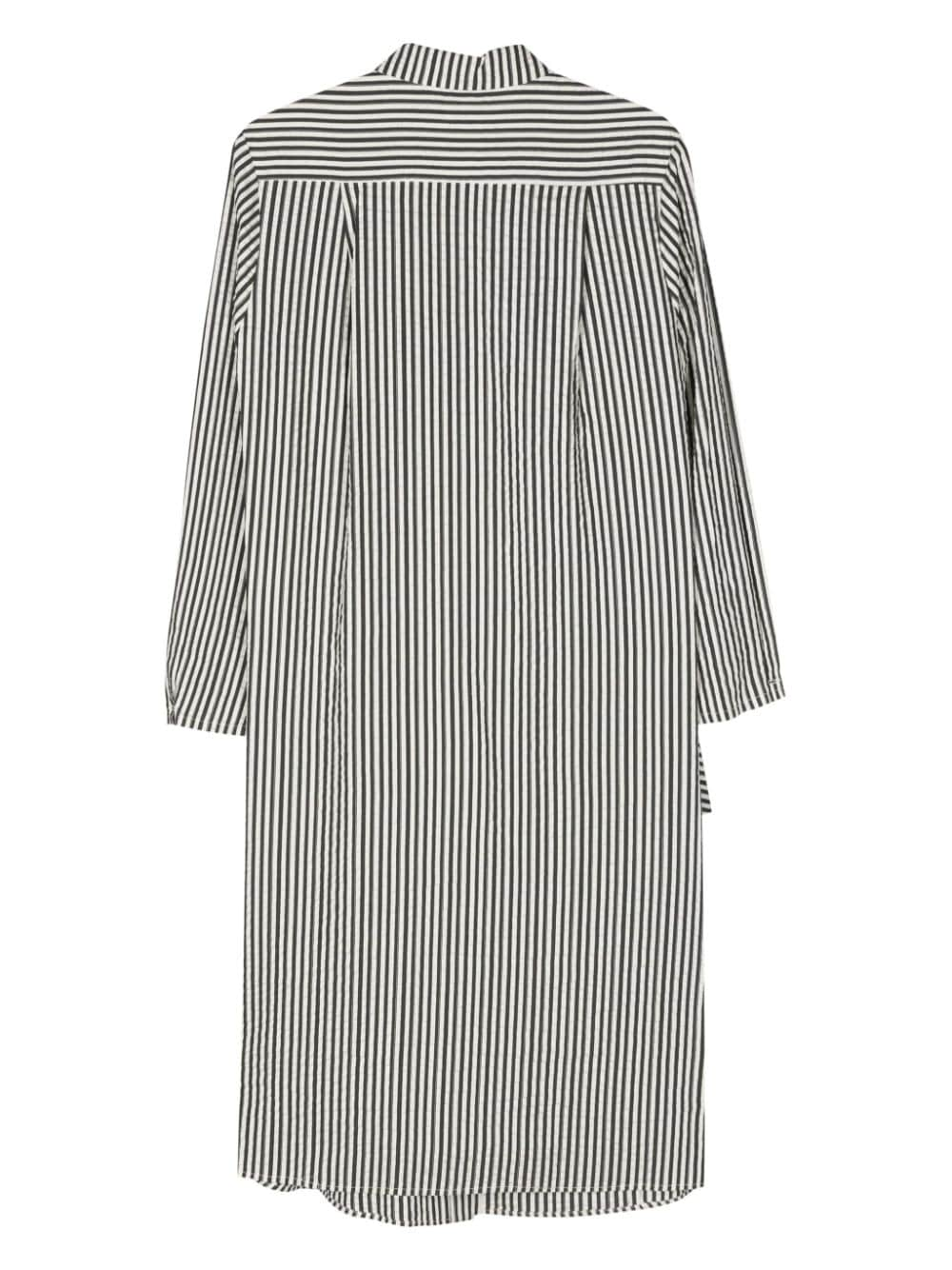 Alysi ALYSI- Striped Shirt Dress