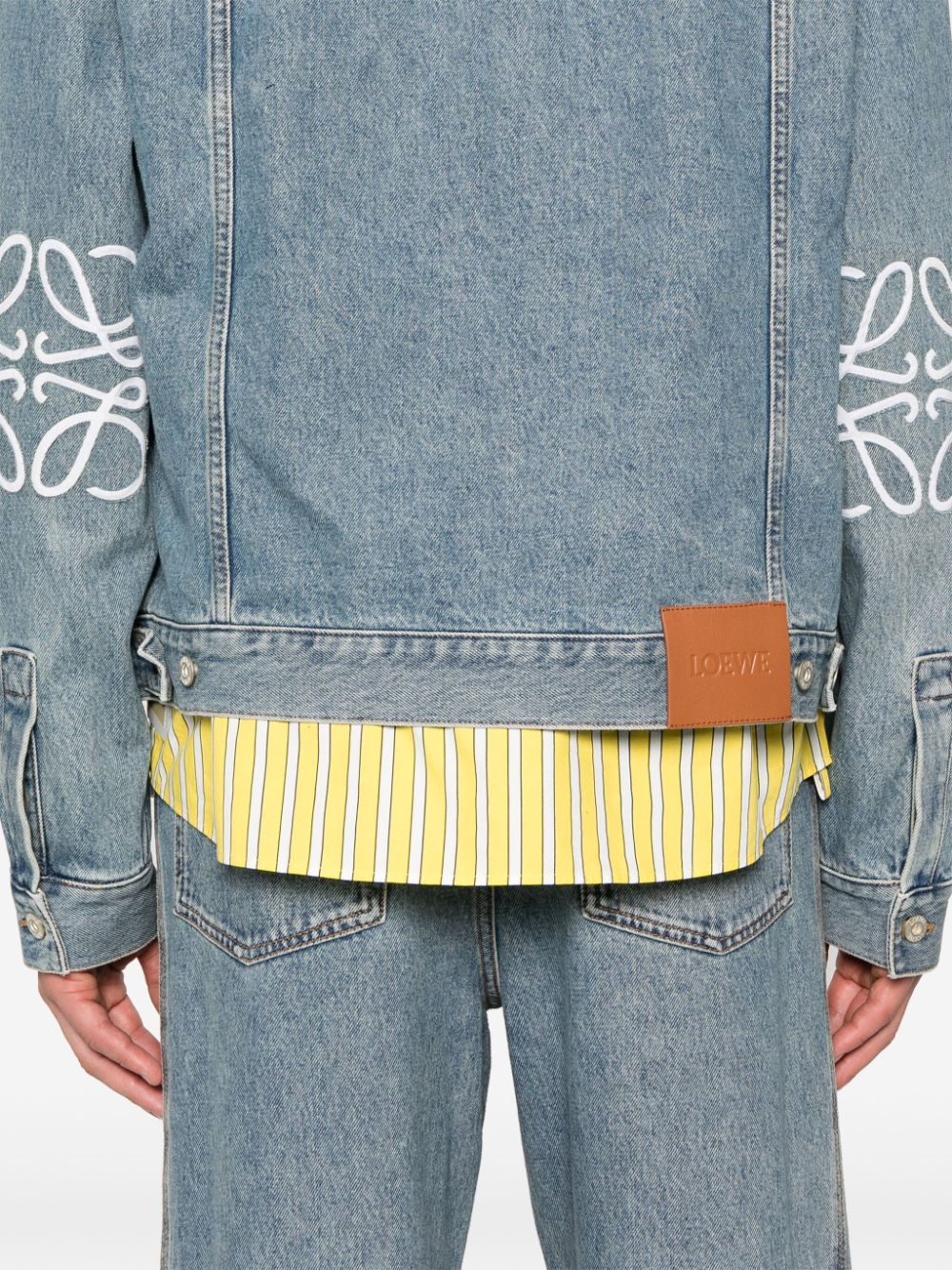 Loewe LOEWE- Anagram Denim Jacket