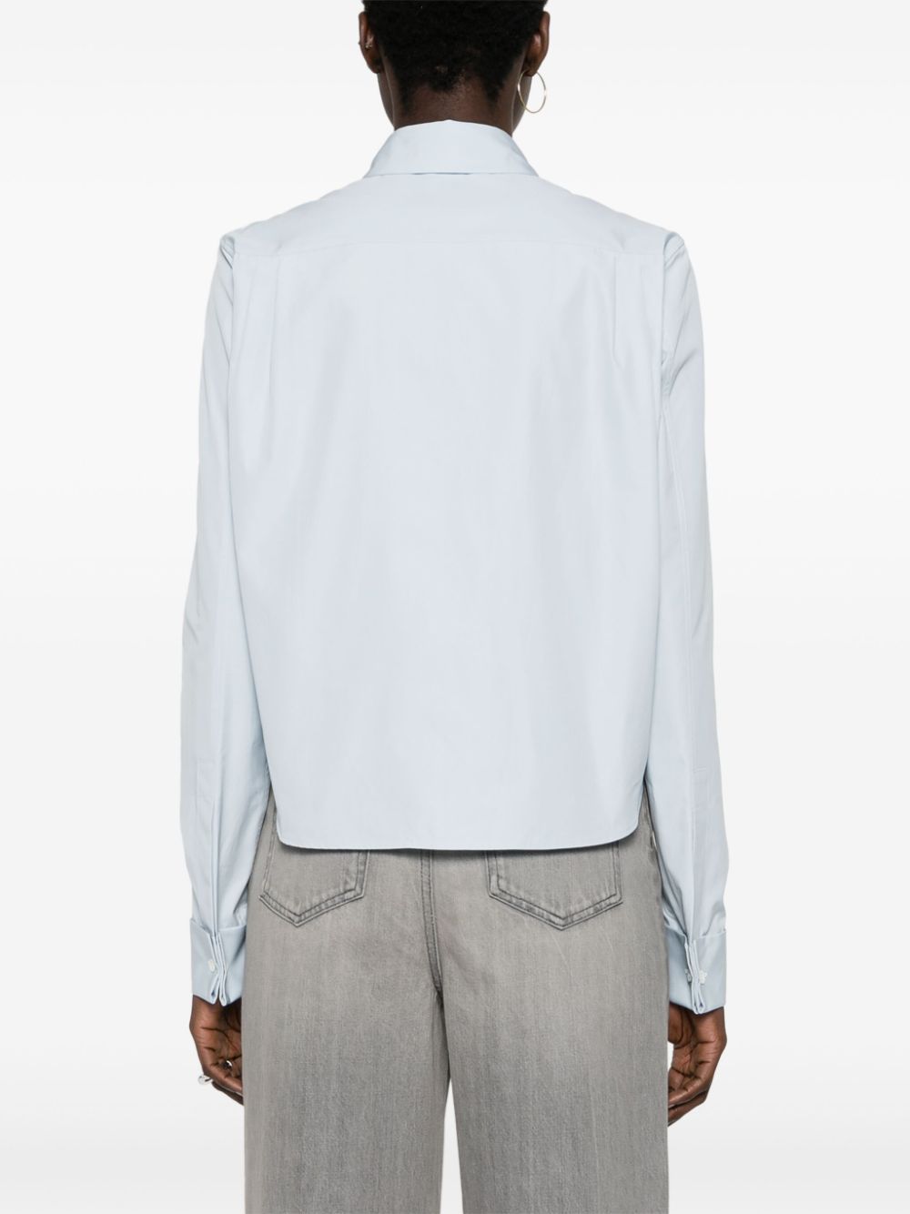 Loewe LOEWE- Pleated Cotton Shirt