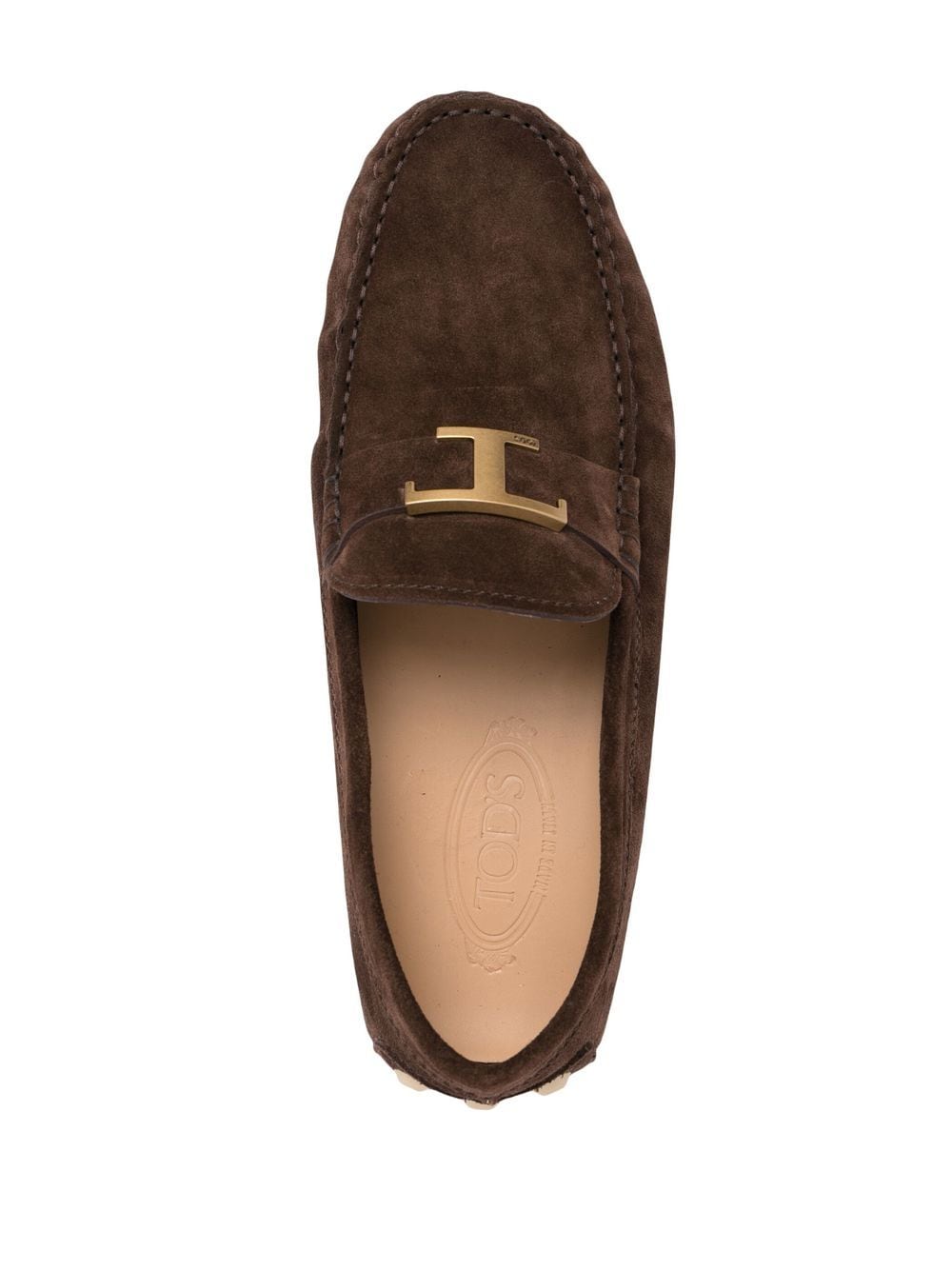 Tod's TOD'S- Gommino Bubble T Timeless Nubuck Driving Shoes