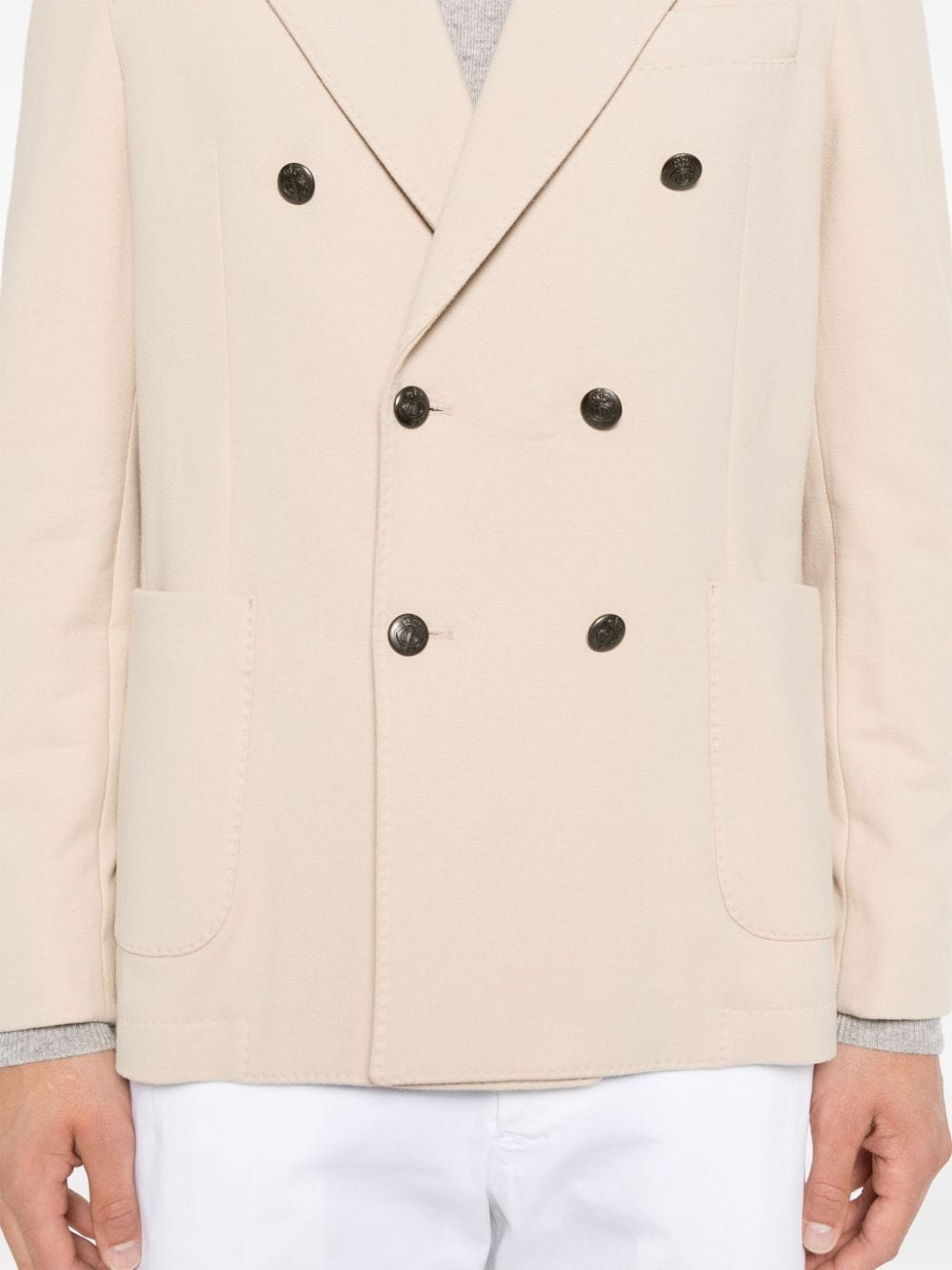  CIRCOLO 1901- Cotton Double-breasted Jacket