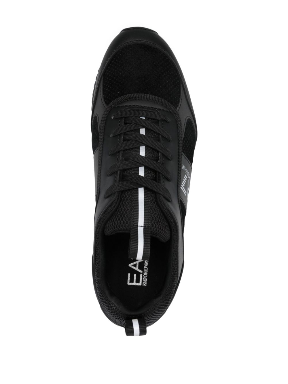 EA7 EA7- Logo Leather Sneakers