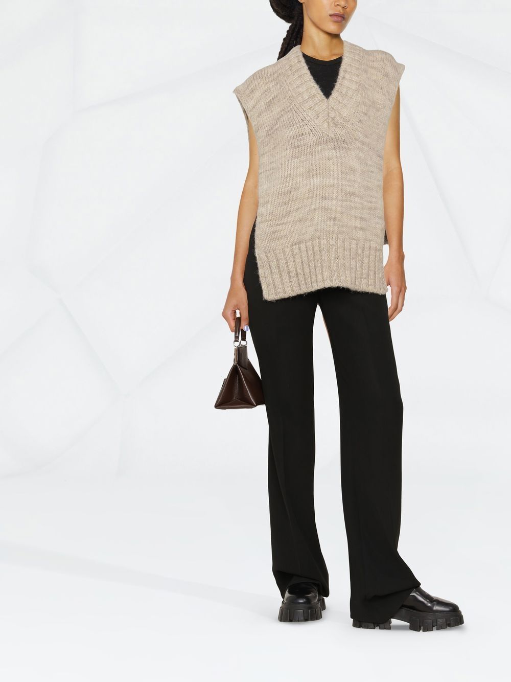 Maison Margiela MAISON MARGIELA- Oversized Wool Vest