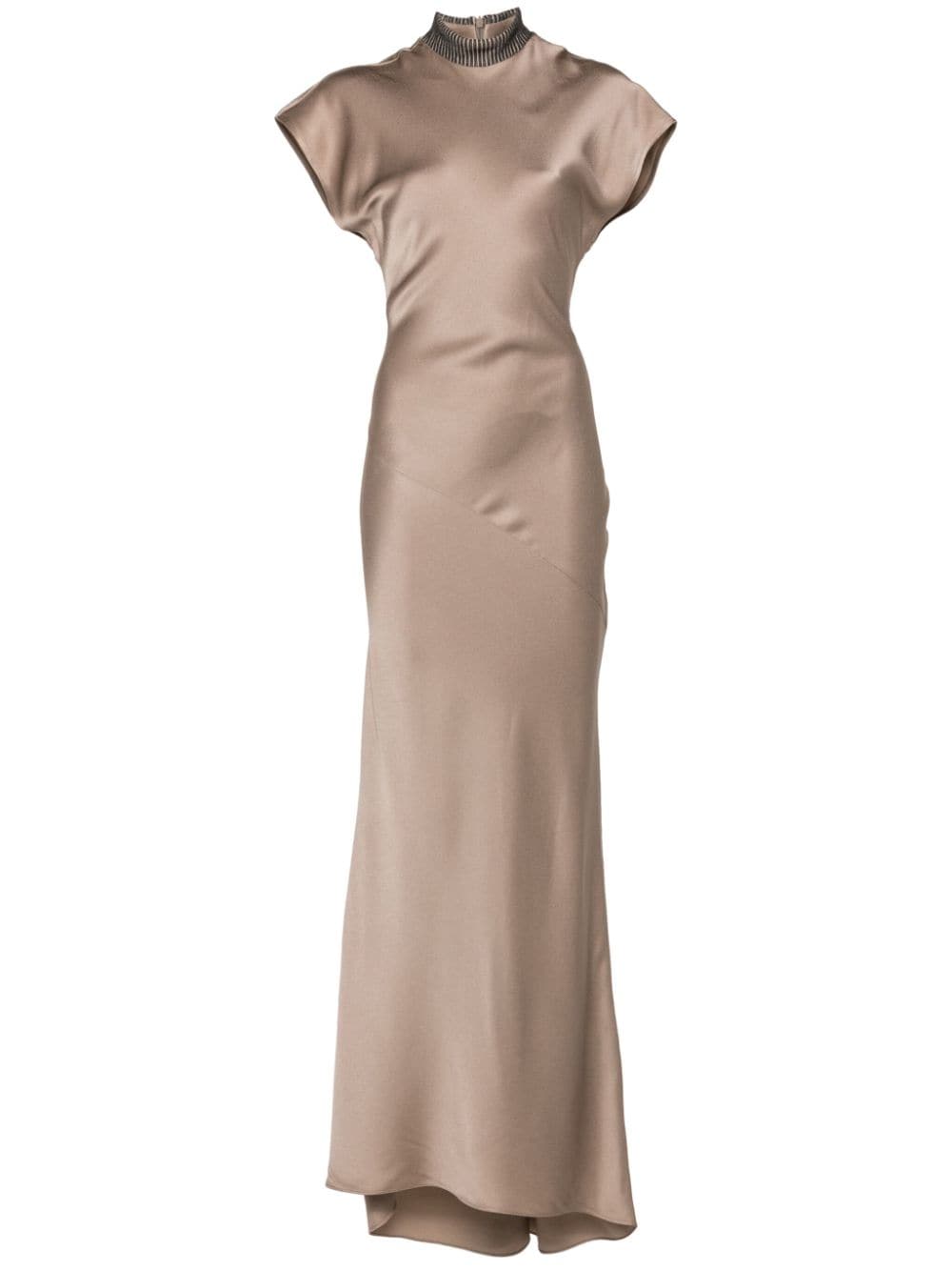 Brunello Cucinelli BRUNELLO CUCINELLI- Satin Long Dress