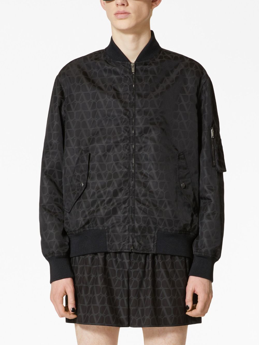 Valentino VALENTINO- Toile Iconographe Bomber Jacket