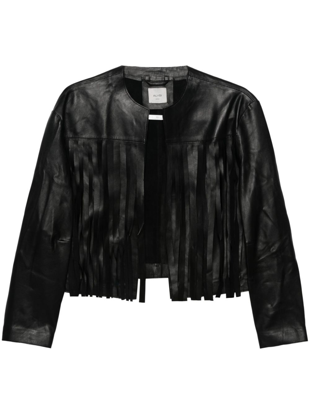 Alysi ALYSI- Fringed Leather Jacket