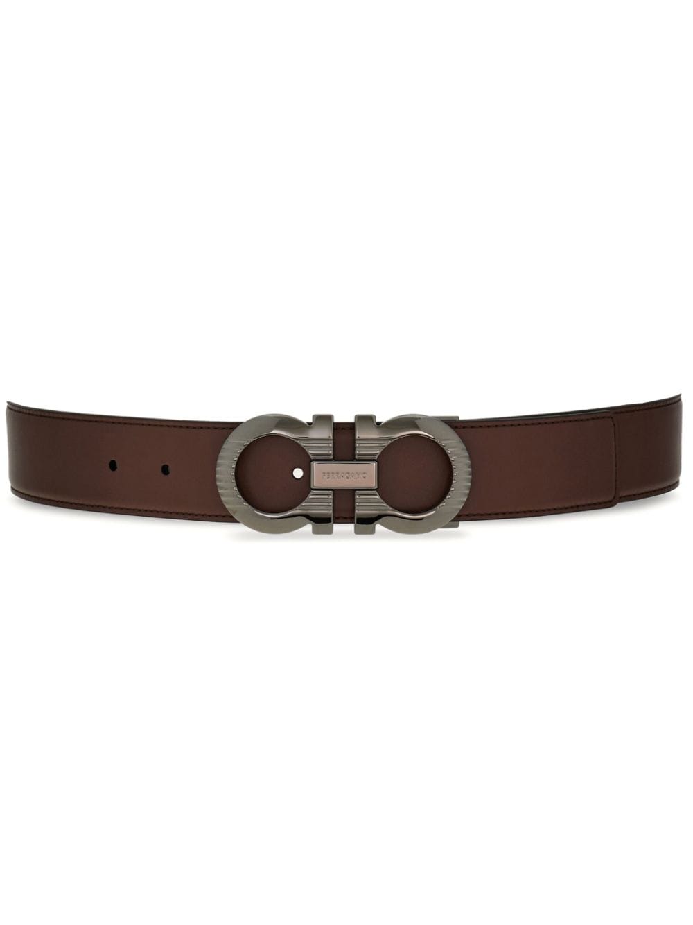 Ferragamo FERRAGAMO- Gancini Leather Belt