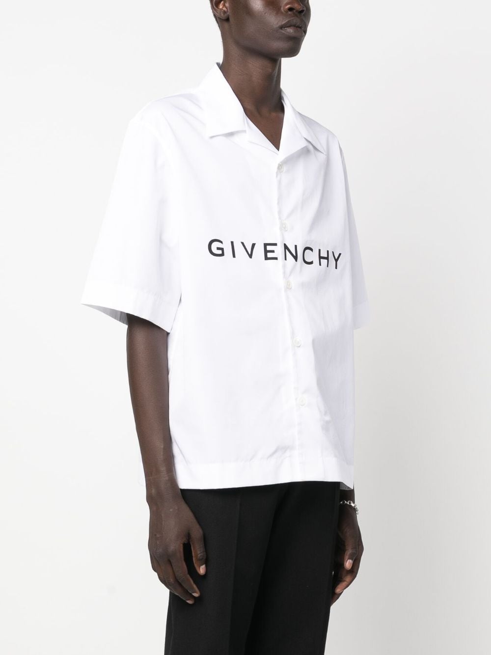 Givenchy GIVENCHY- Logo Cotton Shirt