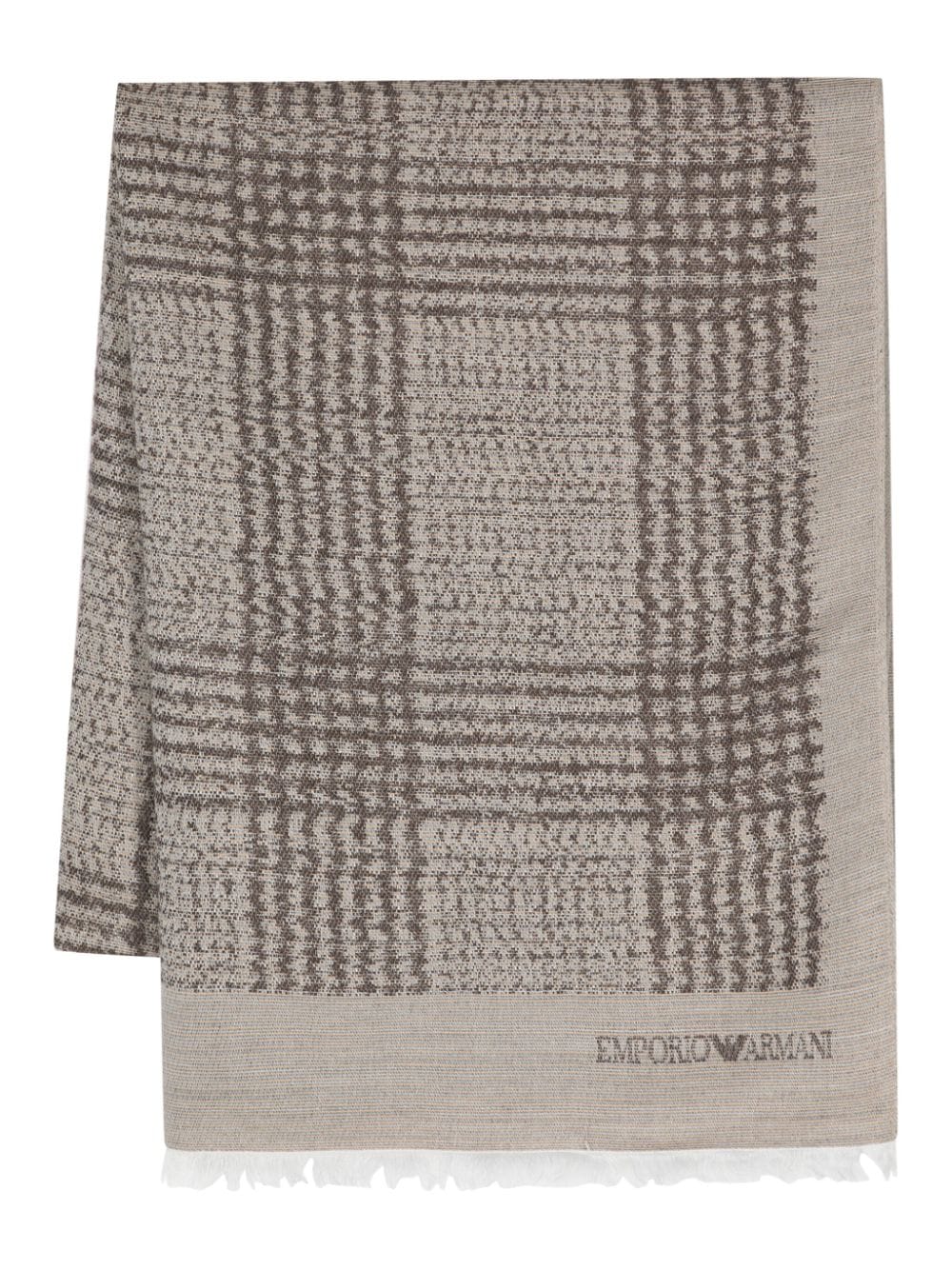 Emporio Armani EMPORIO ARMANI- Jacquard Pattern Scarf