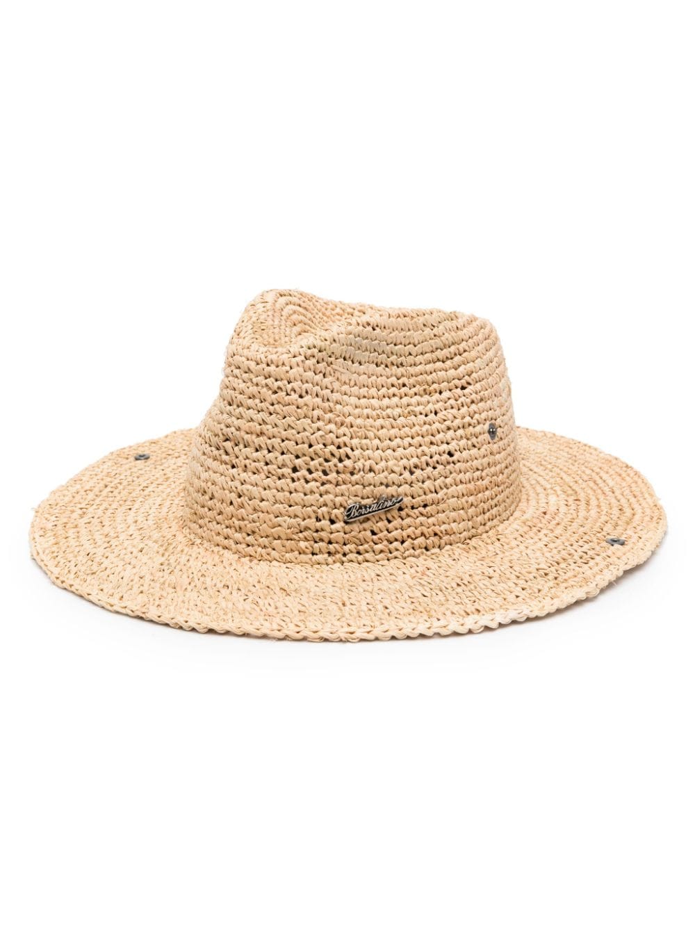 Borsalino BORSALINO- Australia Straw Wide-brim Hat