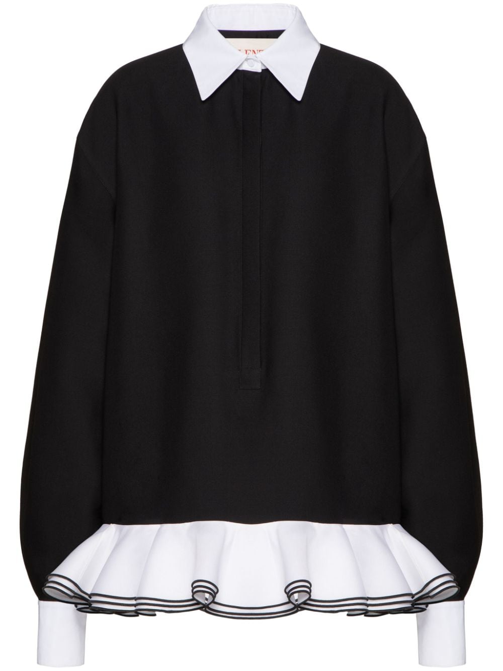 Valentino VALENTINO- Wool And Silk Blend Mini Dress