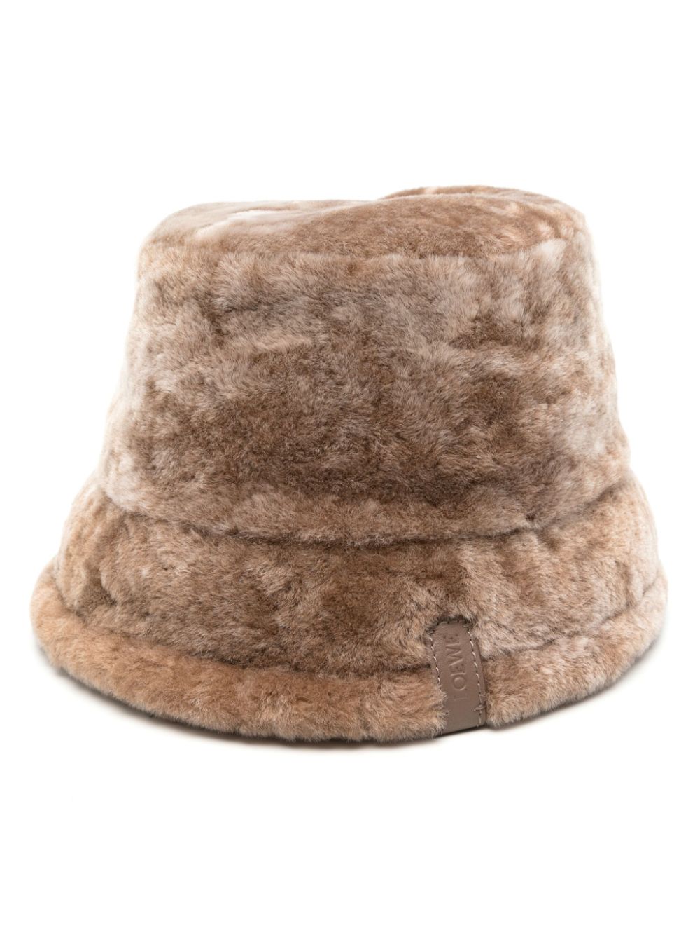 Loewe LOEWE- Shearling Bucket Hat