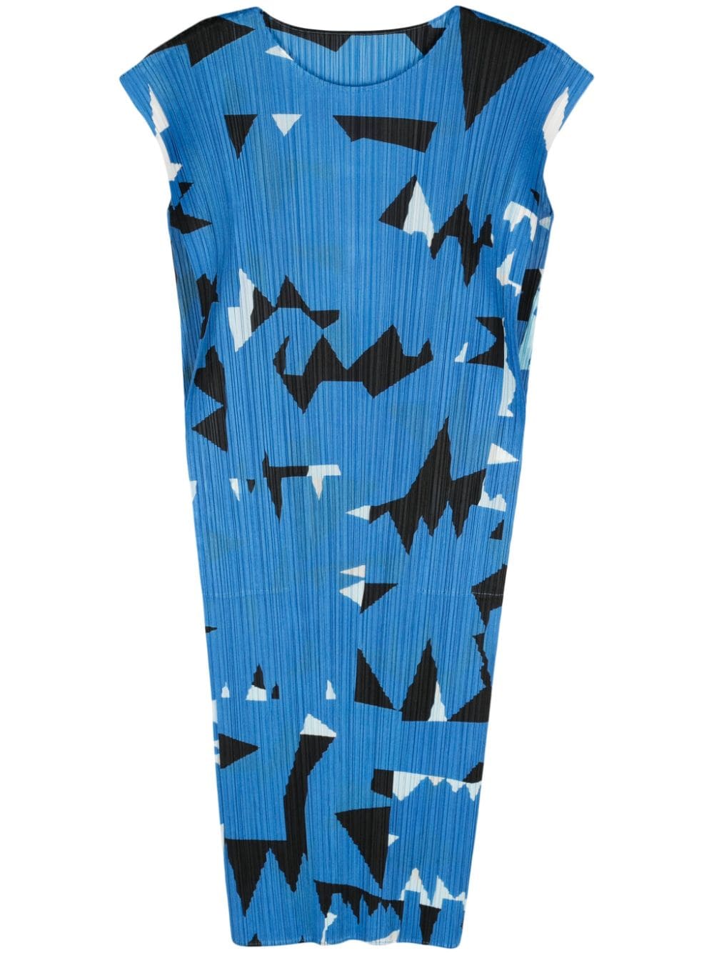 Pleats Please Issey Miyake PLEATS PLEASE ISSEY MIYAKE- Printed Pleated Midi Dress