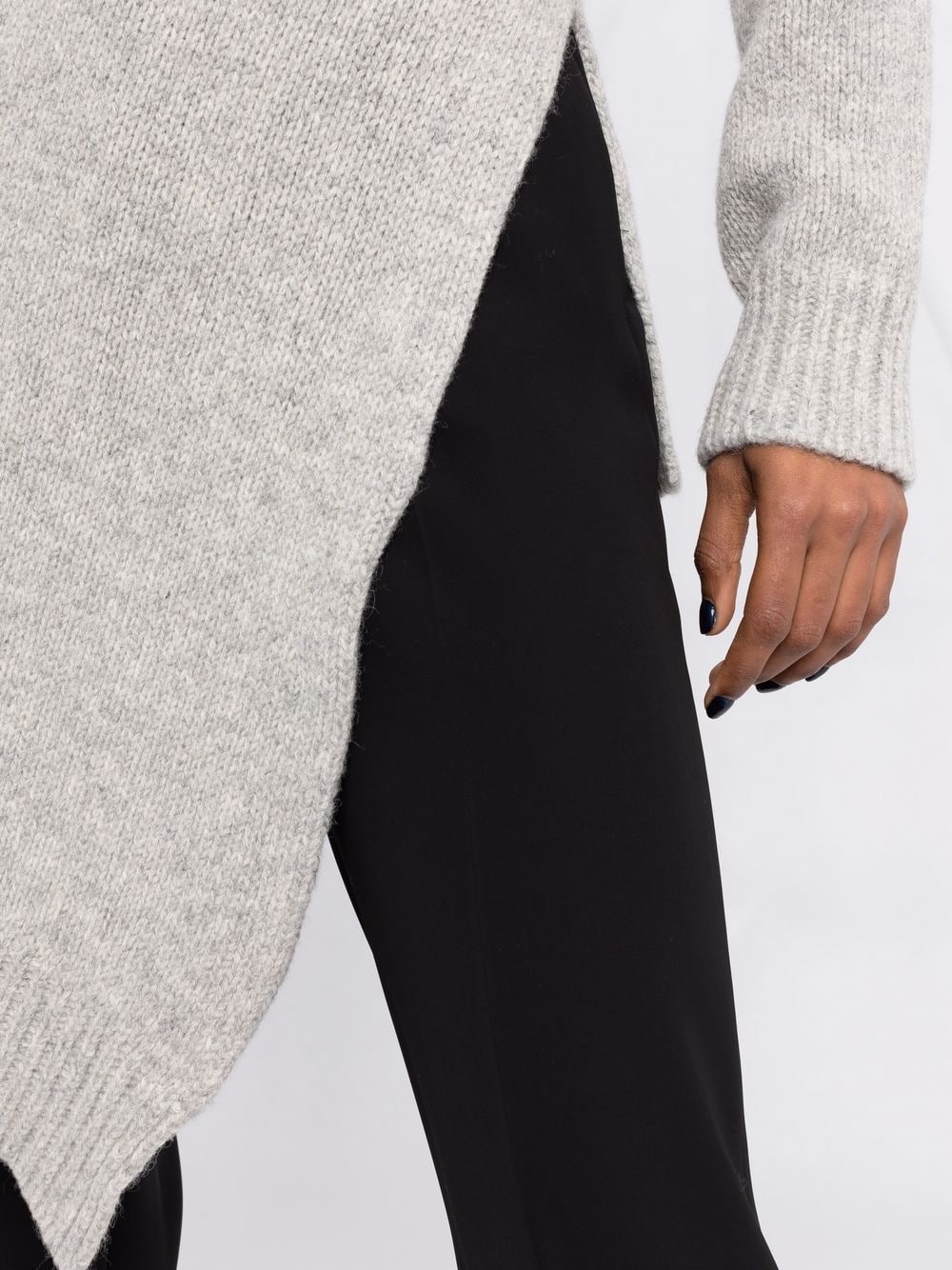 Jil Sander JIL SANDER- Asymmetric Wool Sweater