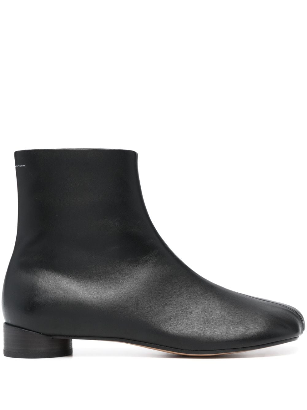 MM6 Maison Margiela MM6 MAISON MARGIELA- Leather Ankle Boots