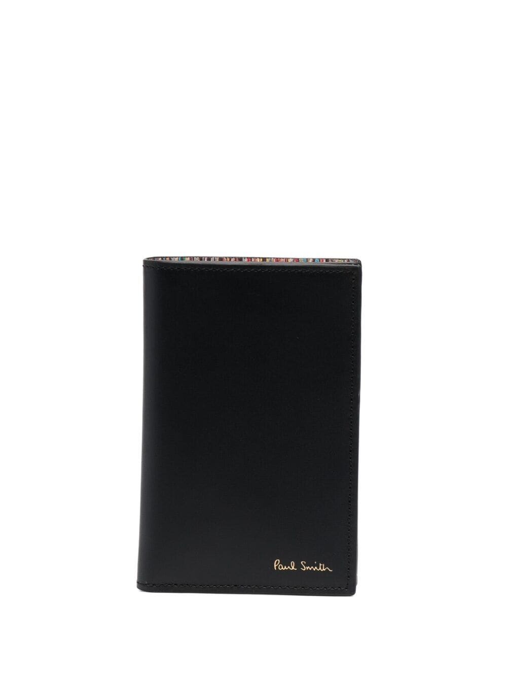 Paul Smith PAUL SMITH- Logo Leather Credit Card Case