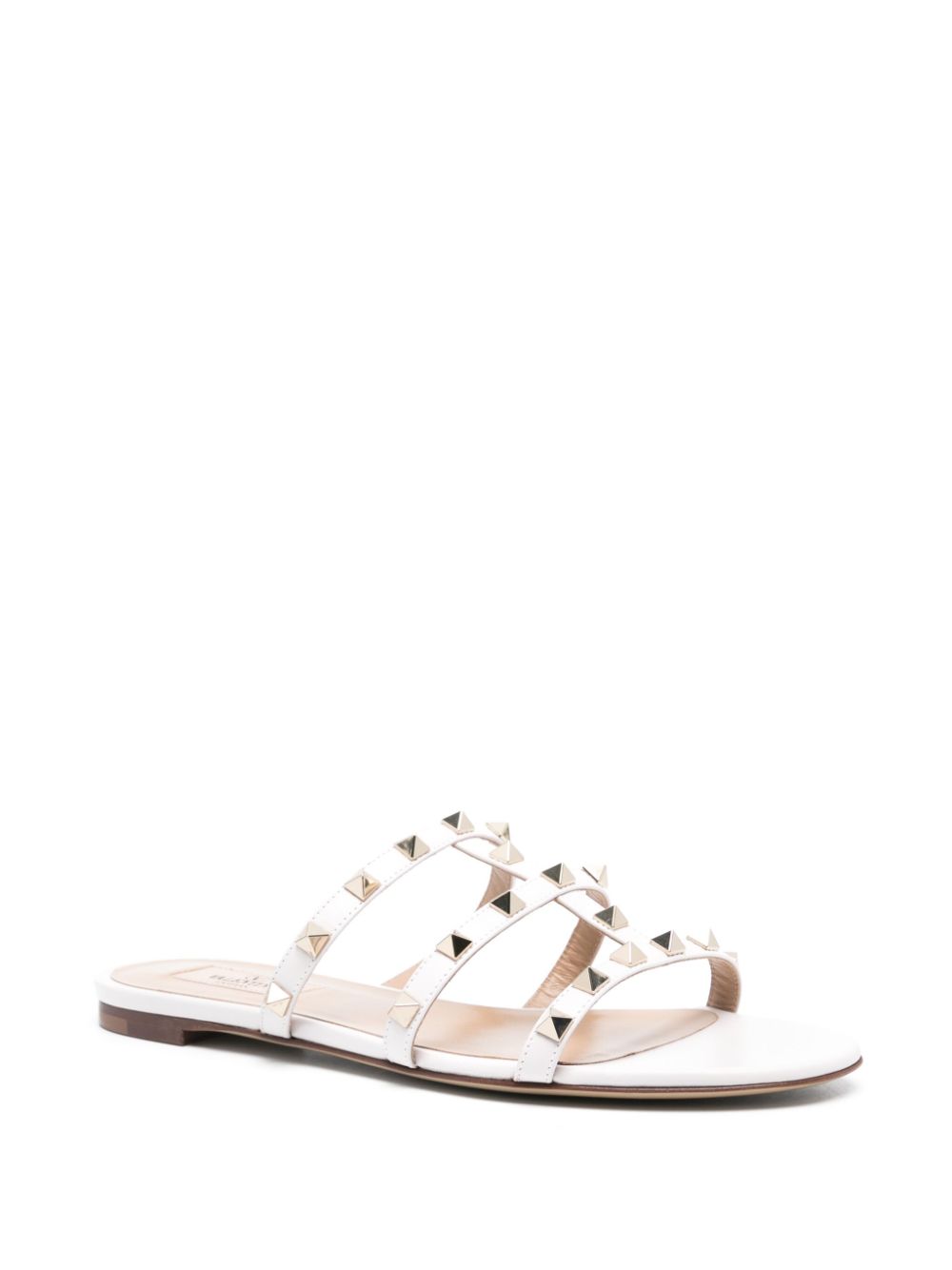 VALENTINO GARAVANI VALENTINO GARAVANI- Rockstud Leather Slides