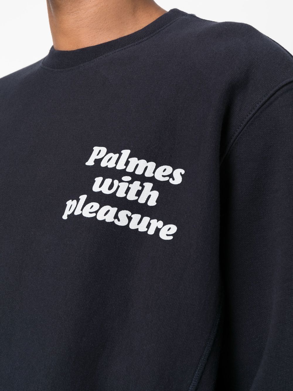 Palmes PALMES- Logo Organic Cotton Sweatshirt