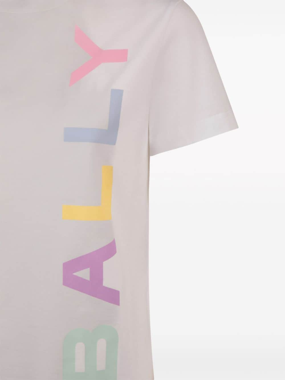 BALLY BALLY- Logo Organic Cotton T-shirt