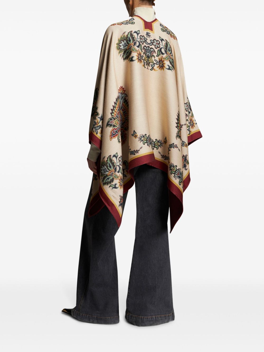 Etro ETRO- Wool Printed Cape