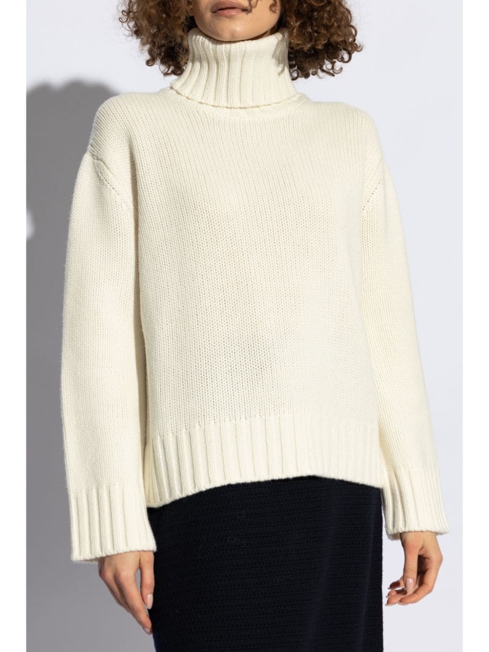 Fabiana Filippi FABIANA FILIPPI- Wool And Silk Blend Turtleneck Sweater