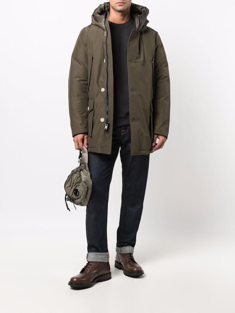 Woolrich WOOLRICH- Parka With Logo