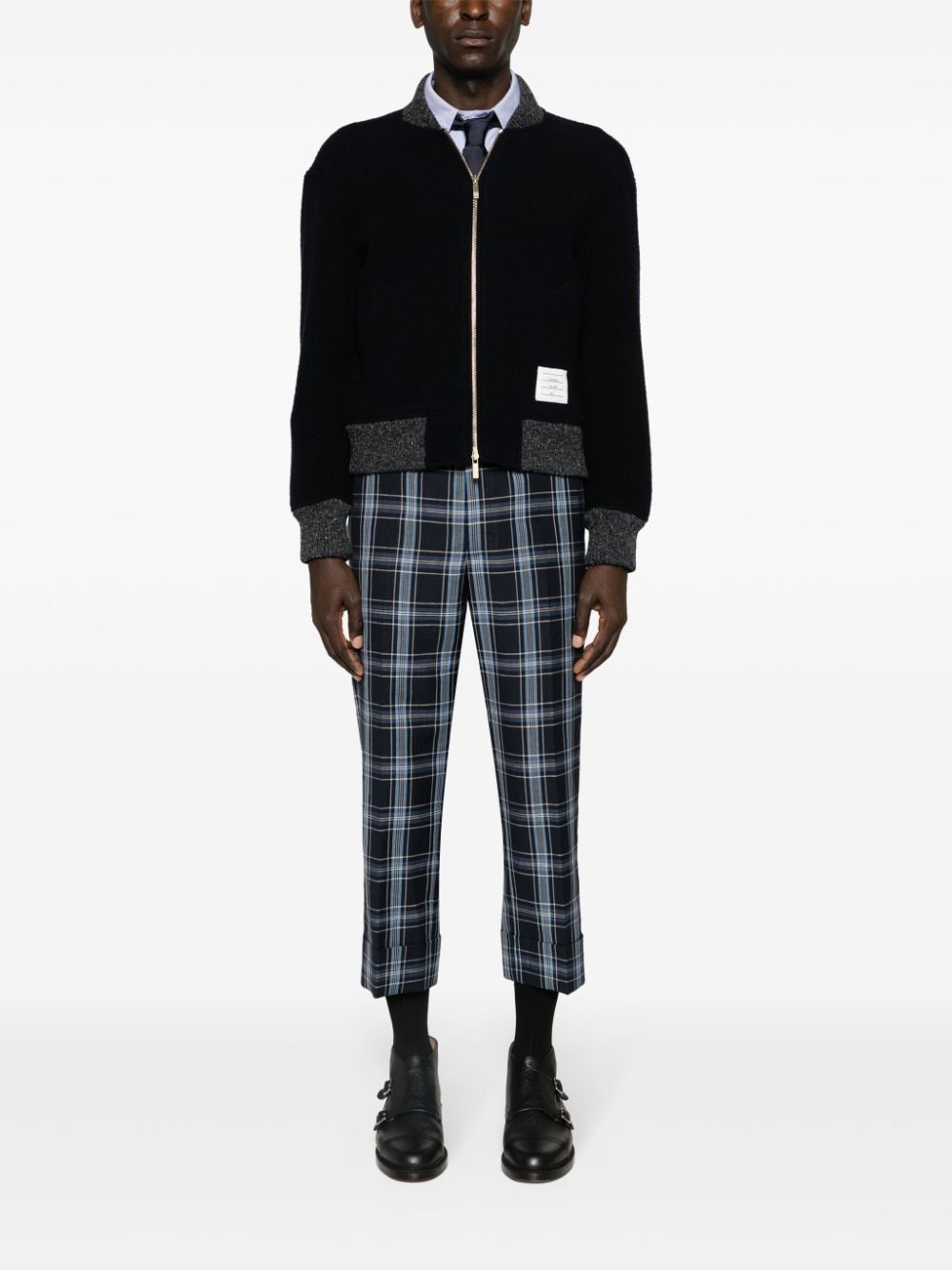 Thom Browne THOM BROWNE- Rwb Wool Bomber Jacket