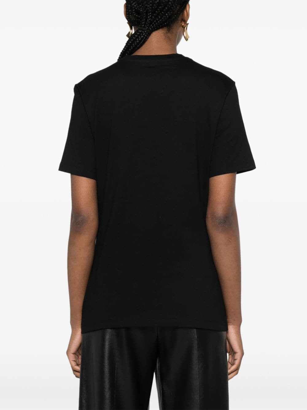 Versace VERSACE- Logo Cotton T-shirt