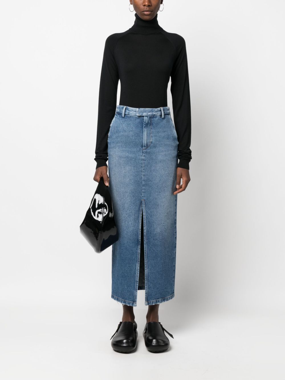 Armarium ARMARIUM- Denim Midi Skirt