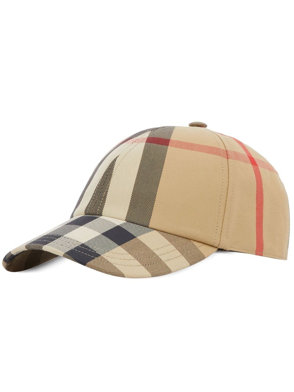 Burberry BURBERRY- Check Motif Baseball Cap