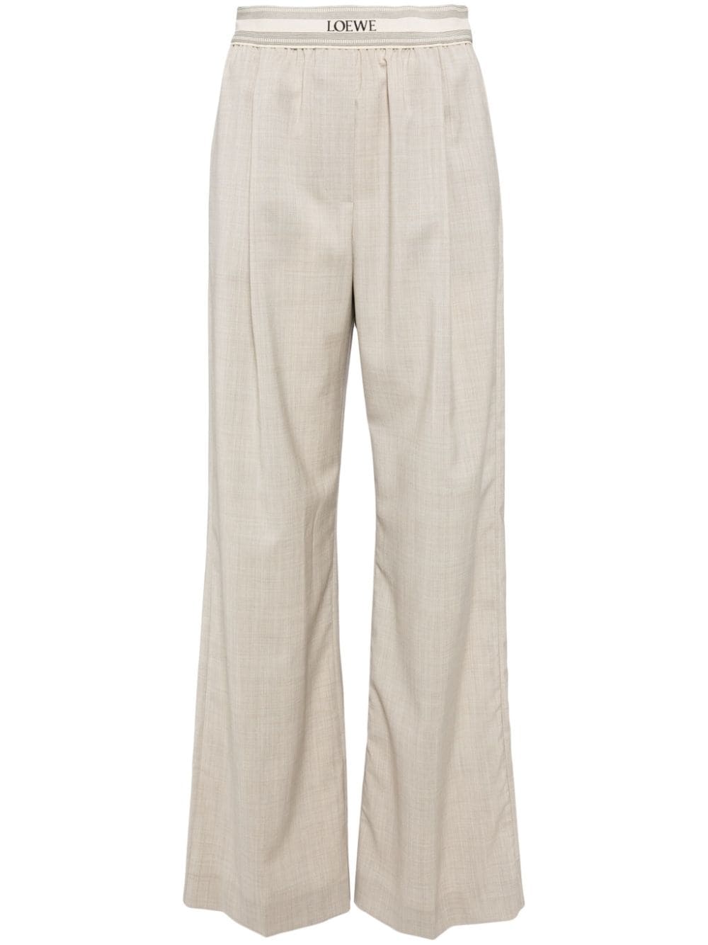 Loewe LOEWE- Logo Wool Trousers