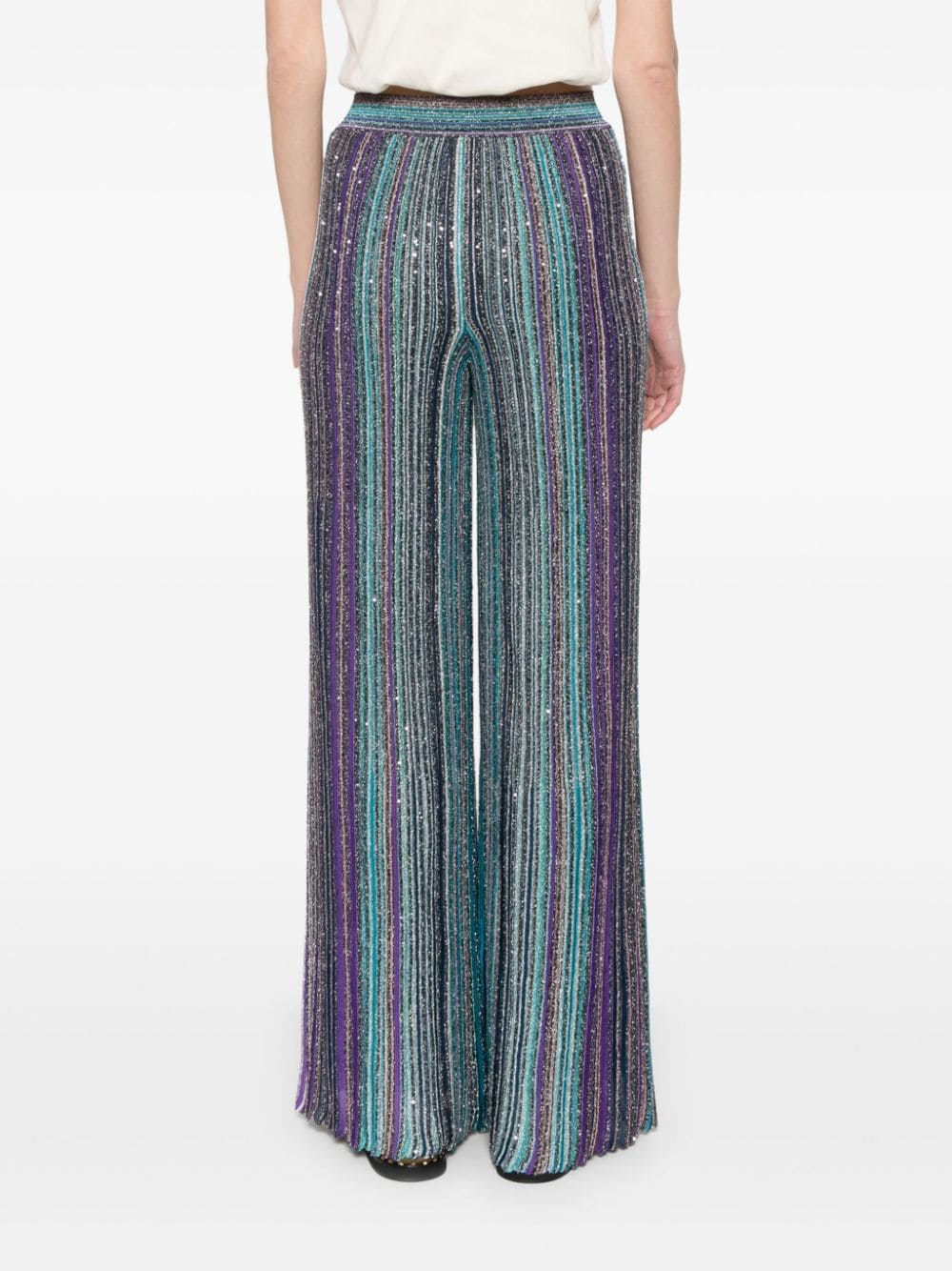 Missoni MISSONI- Striped Wide-leg Trousers