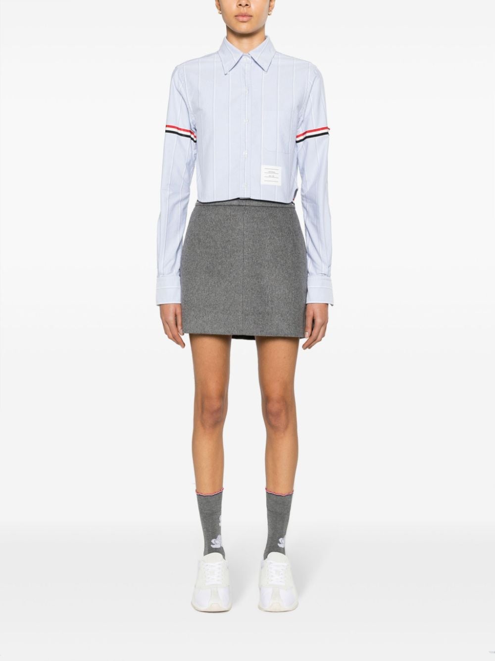 Thom Browne THOM BROWNE- Rwb Cotton Shirt