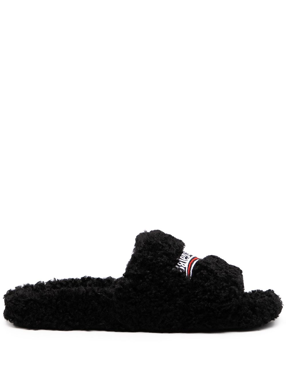 Balenciaga BALENCIAGA- Furry Slides