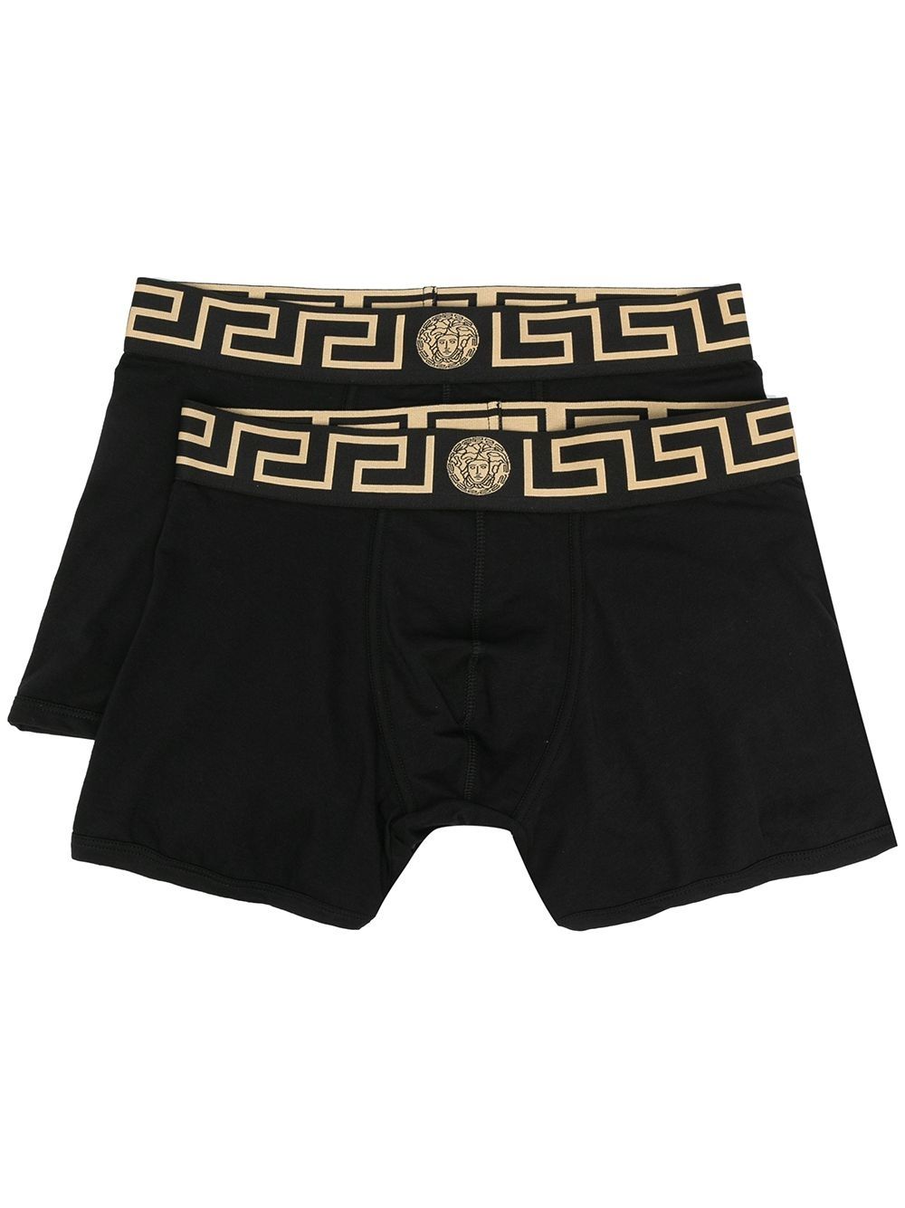 Versace VERSACE- Greca Boxer Border 2 Pack